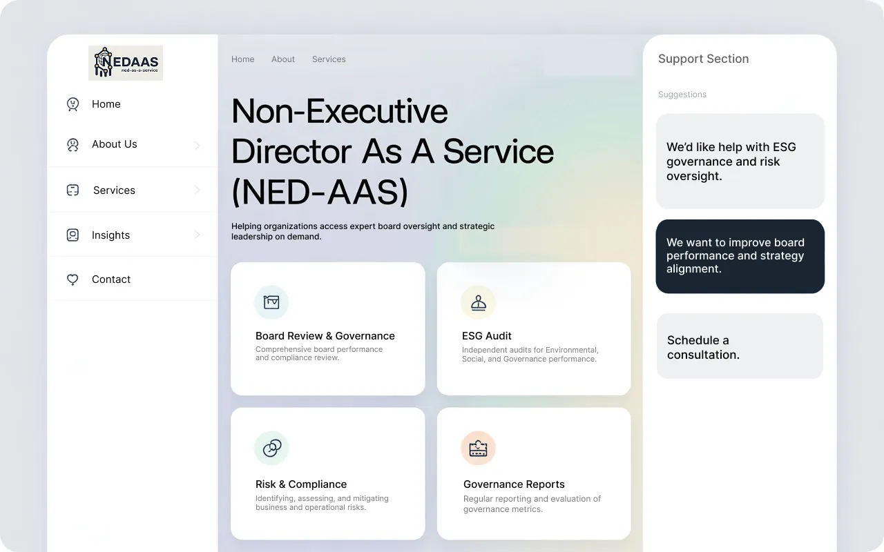 Board Governance Banner